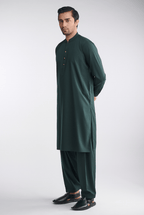 Premium Cotton Blend - Teal Green - Shalwar Kameez